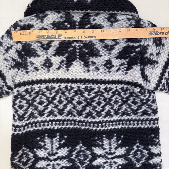 FWK Engineered Garments Shawl Collar Wool Snowflake Sweater Jacket FW11 Size 0 - Picture 11 of 13